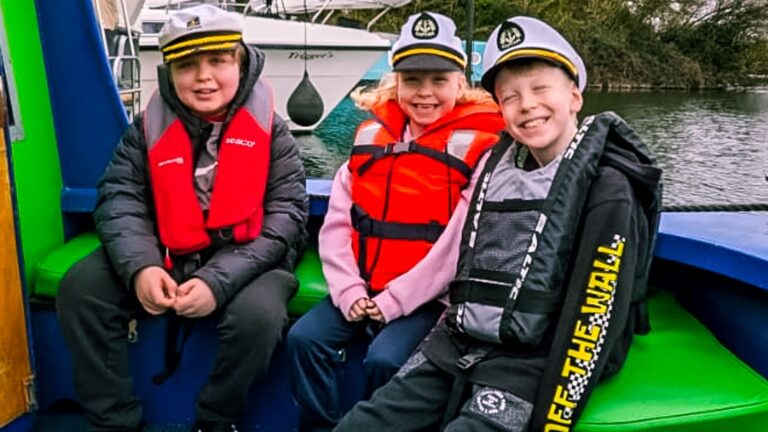 Moments of happiness on the water over Easter