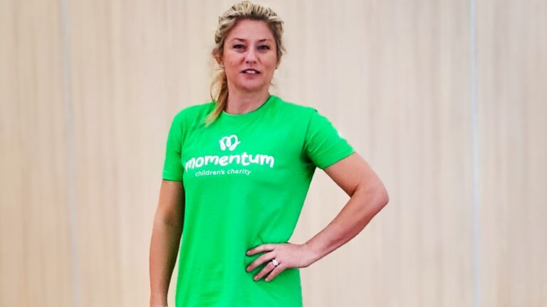Find your balance at Move for Momentum yoga class