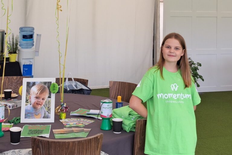 A Momentum Young Ambassador raises funds and awareness at special cricket match.