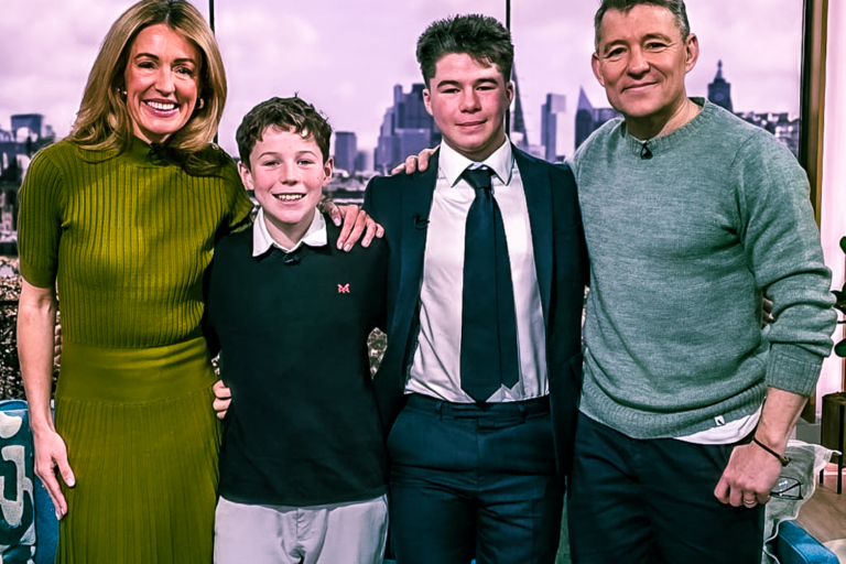ITV's This Morning presenters speak to a Momentum supported family