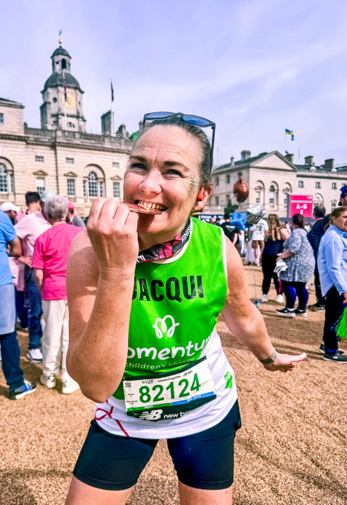 Runner taking on the London Marathon for Momentum Children's Charity