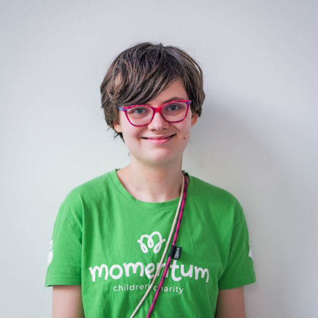 Young ambassador for Momentum Children's Charity