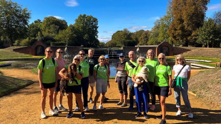 David’s team completes Move for Momentum walk