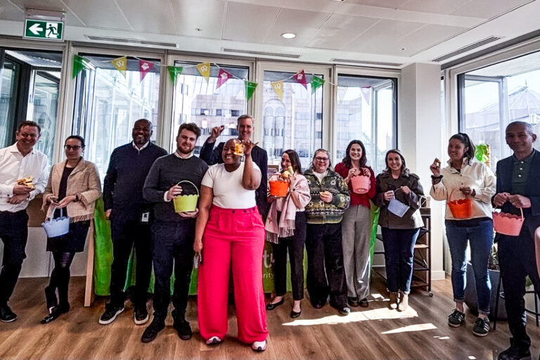 Robeco, a corporate partner who have chosen Momentum as their Charity of the Year.