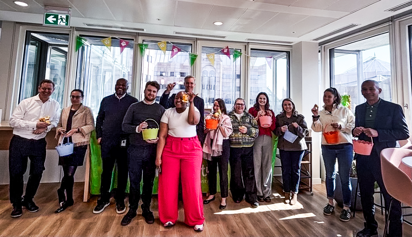 Robeco, a corporate partner who have chosen Momentum as their Charity of the Year.