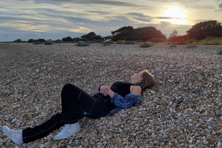 Sunset on a favourite beach